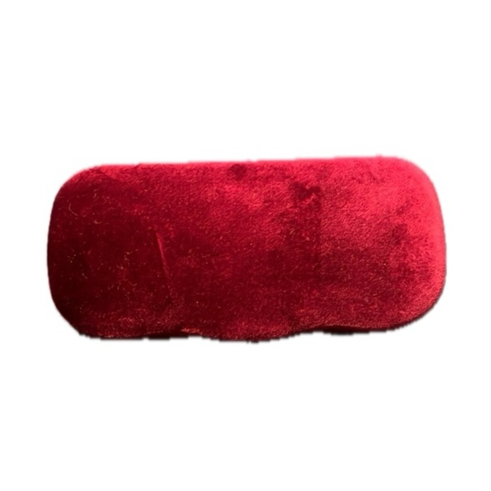 GUCCI Velvet Eyeglass Case, Burgundy - Picture 2 of 8